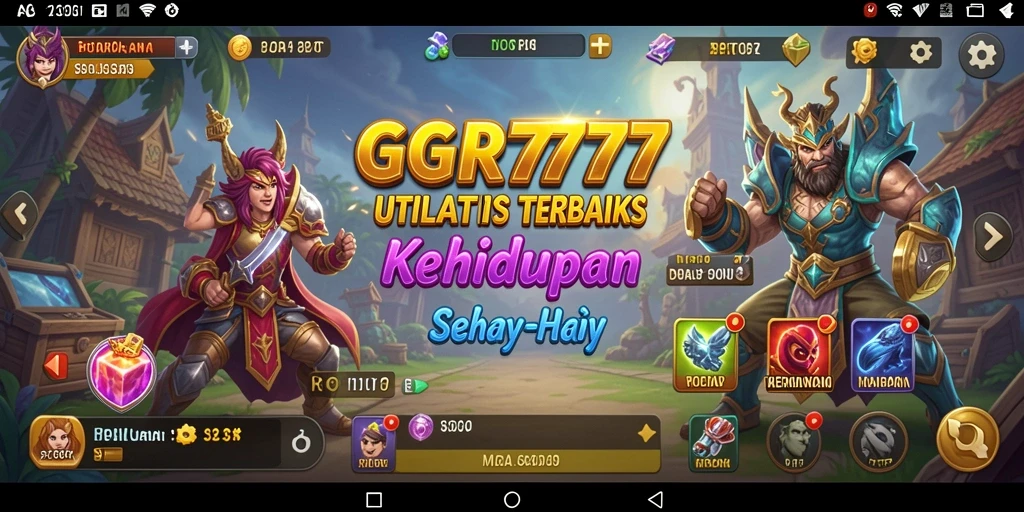 Tampilan GGR7777 yang menarik dan fungsional, memudahkan pengguna untuk berinteraksi.