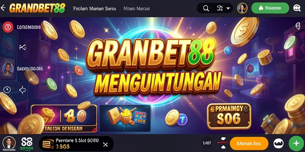 Tampilan gameplay yang menarik di GRANDBET88 saat bermain Slot.