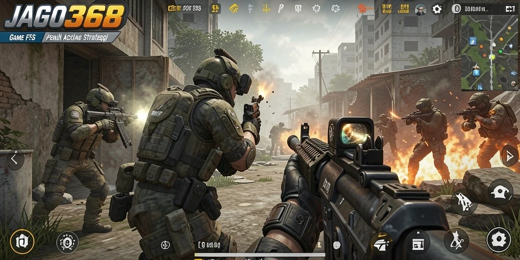 Gameplay aksi cepat dalam JAGO368 dengan grafik menawan.