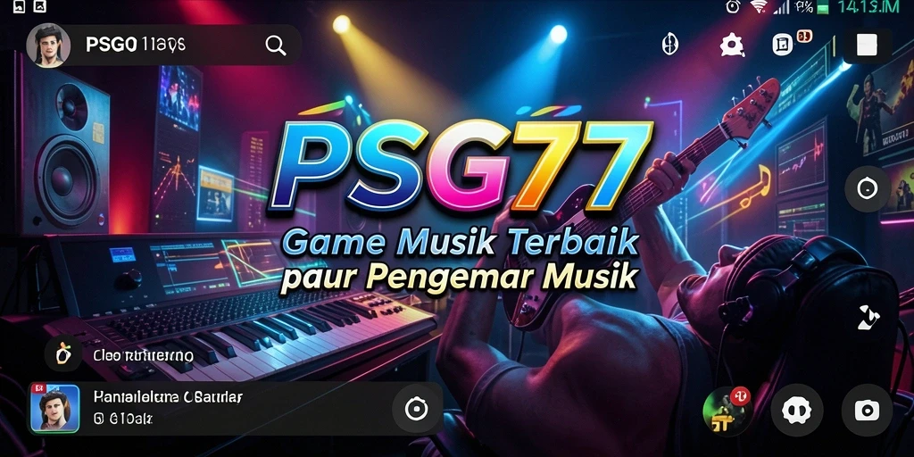 Tampilan menarik gameplay PSG77 yang penuh warna dan dinamis.