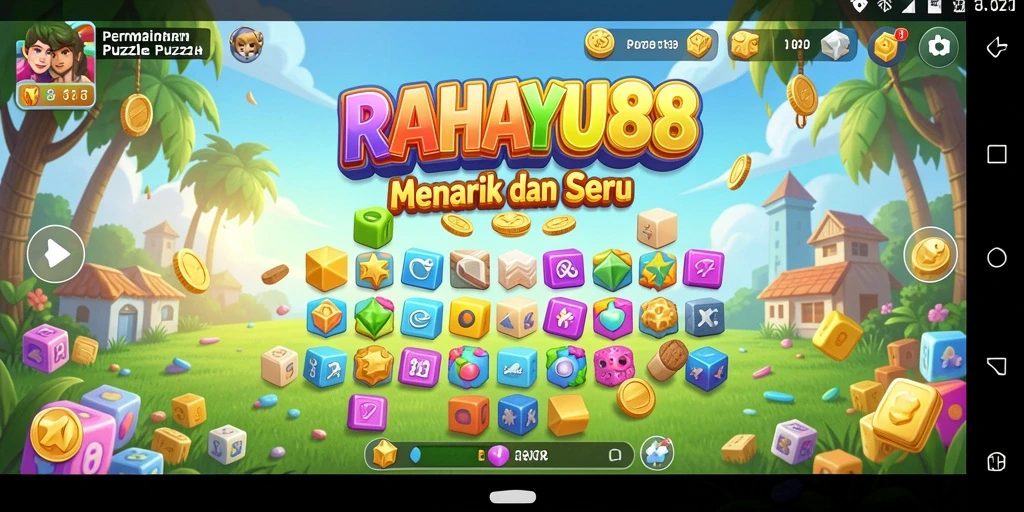 Tampilan gameplay RAHAYU88 yang seru dan menantang.