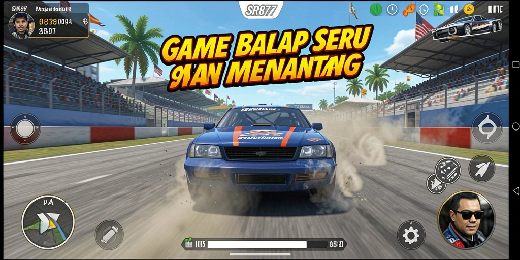 Tampilan gameplay SR877 yang mendebarkan dan penuh adrenalin.