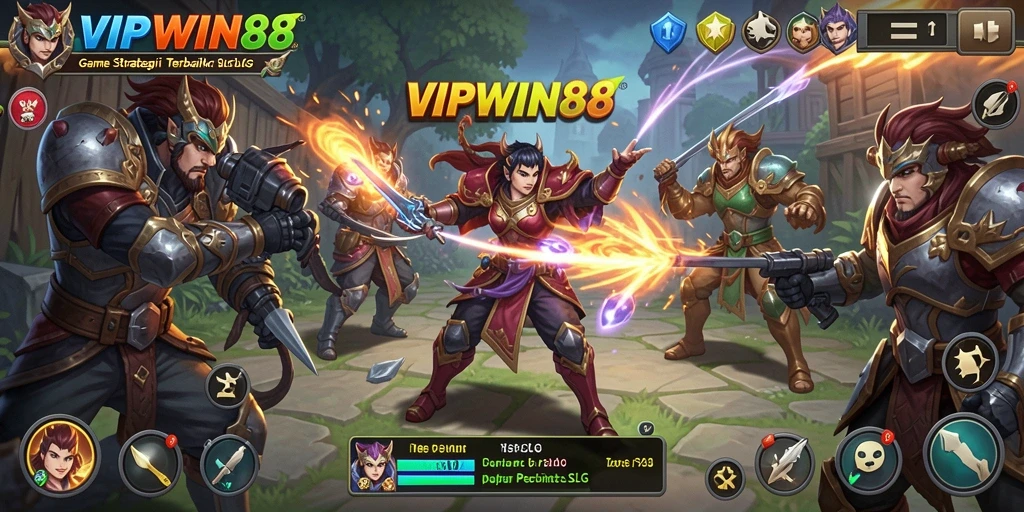 Gameplay seru dan mendebarkan dari VIPWIN88.